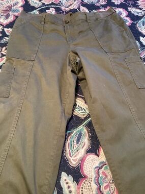 Lee Flex-to-go Utility Pants - Olive - 18W